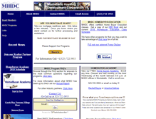 Tablet Screenshot of mhdcca.org